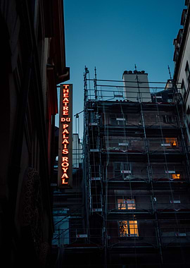 Theatre du Palais Royal Sign