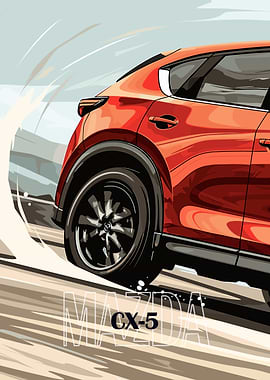 Mazda CX-5 Red SUV