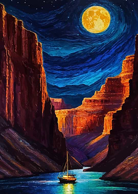 Grand Canyon Night