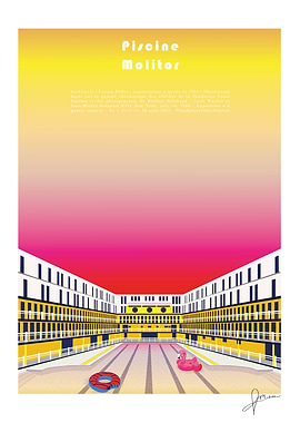 Piscine Molitor Poster