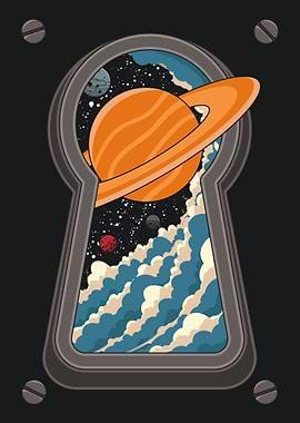 Space Through Keyhole