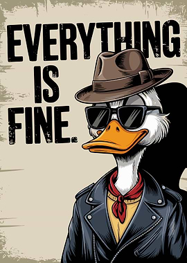 Noir Duck Everything is Fine