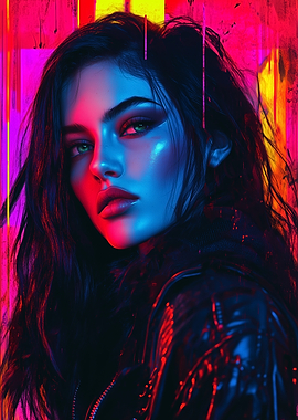 Neon Portrait