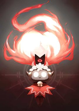 Fire Sheep Character Art