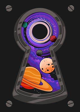 Cosmic Keyhole Escape