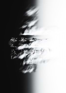 Abstract Mountain Landscape