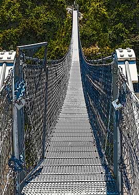 Suspension Bridge View