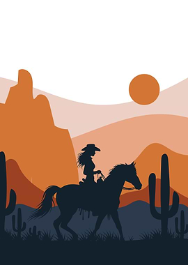 Wild West Cowgirl Ride