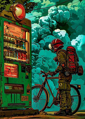 Post-Apocalyptic Cyclist