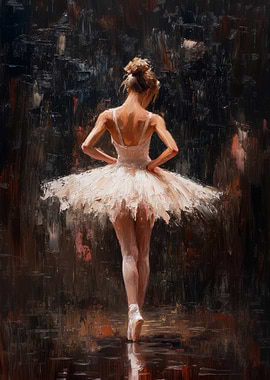 Ballet Dancer in Spotlight | Red Curtain Call | Ballet’s Final Bow