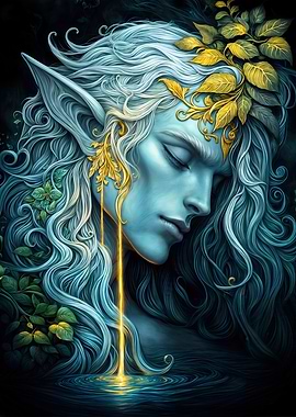 Mystic Elf of the Enchanted Waters