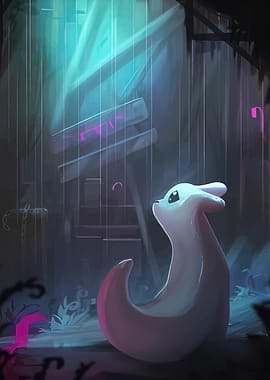 Creature in a Neon Rain