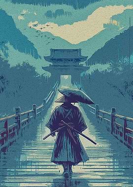 Samurai in Rain