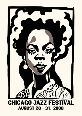 Chicago Jazz Festival Poster