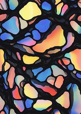 Abstract Stained Glass