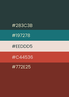 Color Palette Hex Codes