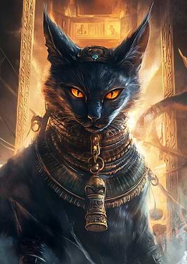 Egyptian Cat God