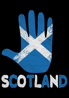 Scottish Hand Flag
