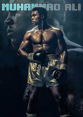 Muhammad Ali Boxing Poster