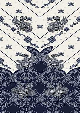 Indonesian Batik Pattern