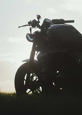 Motorcycle Silhouette