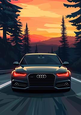 audi rs6 avant painting