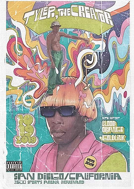 Tyler, the Creator Concert Poster