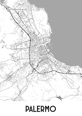 Palermo City Map