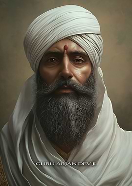 Guru Arjan Dev Ji Portrait