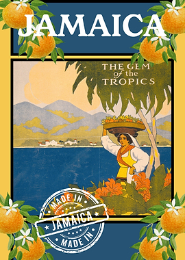 Jamaica Travel Poster