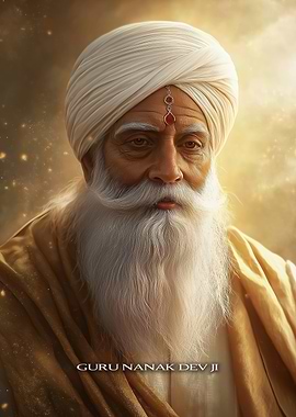 Guru Nanak Dev Ji Portrait