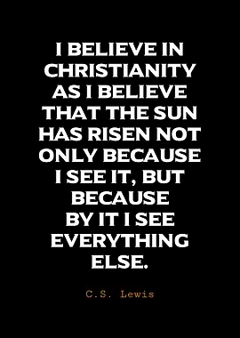 C.S. Lewis Quote on Christianity