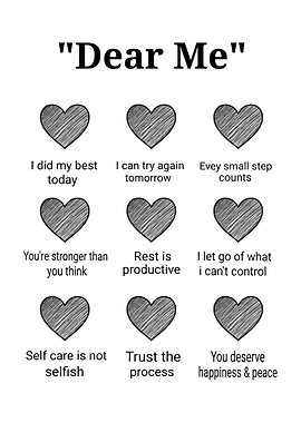 Dear Me Affirmations