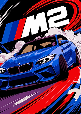 BMW M2 Drifting