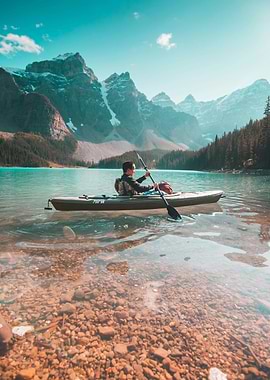 Kayaking in the Mountains