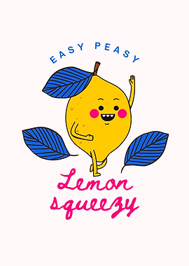Cute Lemon Character