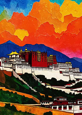 Potala Palace Painting