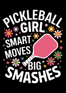 Pickleball Girl Graphic