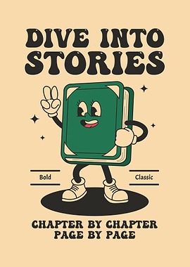 Dive into Stories Retro Design
