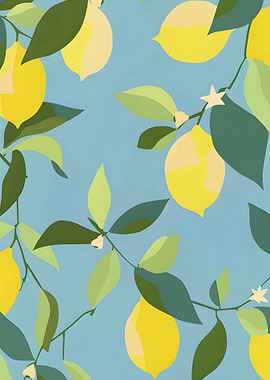 Lemon Tree Art Deco