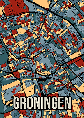 Groningen City Map