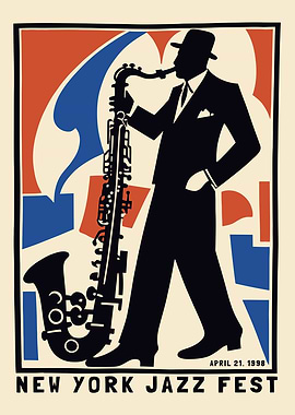 New York Jazz Fest Poster