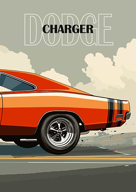 Dodge Charger Poster