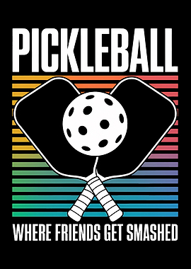 Pickleball Friends Get Smashed
