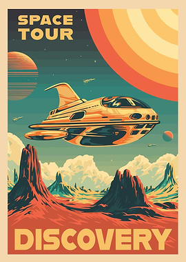 Space Tour Poster