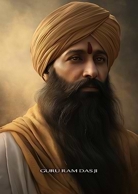 Guru Ram Das Portrait