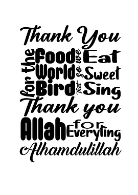 Thank You Allah