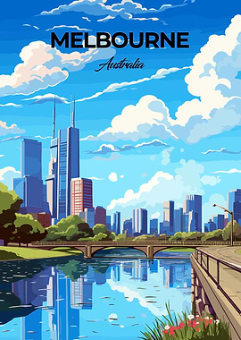 Melbourne Cityscape