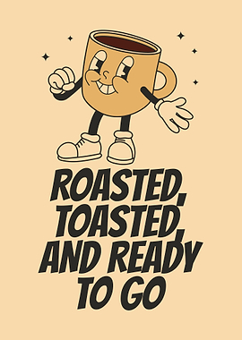 Roasted & Ready Coffee Art