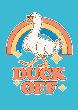 Duck Off Retro Goose